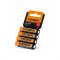 Батарейка, AAA микропальчик, R03, Heavy Duty, 4шт в уп, Videx (21160), солевая, Shrink Card
