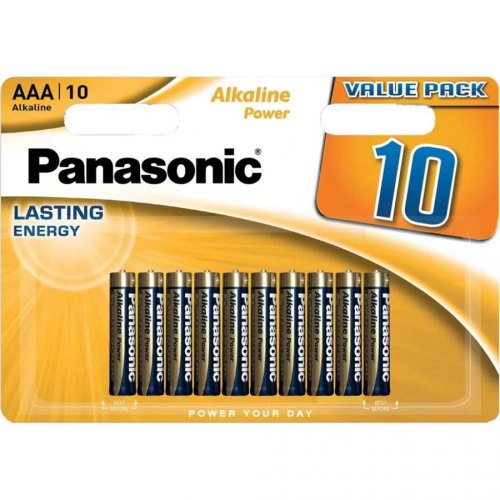 Батарейка Panasonic ALKALINE POWER лужна AAA блістер, 10 шт.