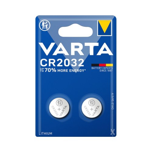 Батарейка Varta літієва CR2032 блістер, 2шт.
