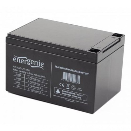 Батарея до ПБЖ, 12 В, 12Aгод, EnerGenie (BAT-12V12AH)