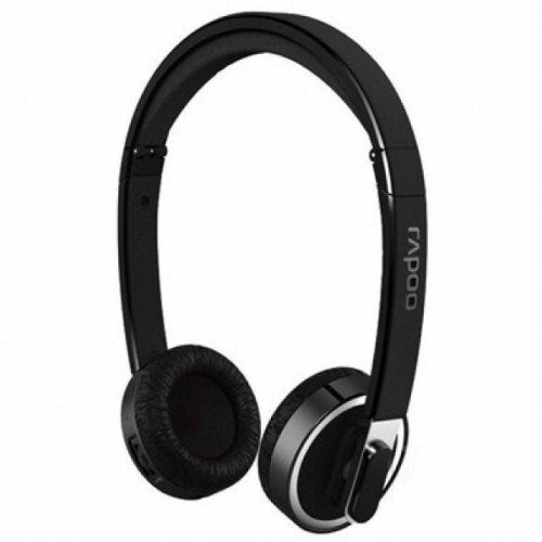 Гарнітура бездротова, Rapoo Wireless Stereo Headset H3080 Black, радіо, USB ресівер, вбуд.мікрофон, провід/безпровід режим до 6 годин