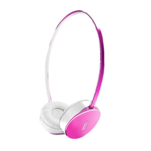 Гарнітура бездротова, повнорозмірна, відкрита, Rapoo Bluetooth Stereo Headset S500 Pink, наголовя, стерео, bluetooth 4.0 / USB дрот. режим, вбуд. літ