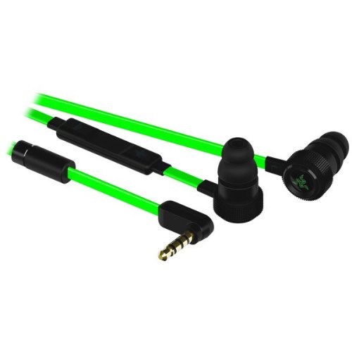 Гарнітура Razer Hammerhead Pro V2 Black Green (RZ04-01730100-R3G1)