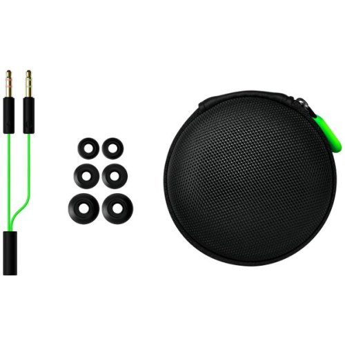 Гарнітура Razer Hammerhead Pro V2 Black Green (RZ04-01730100-R3G1)