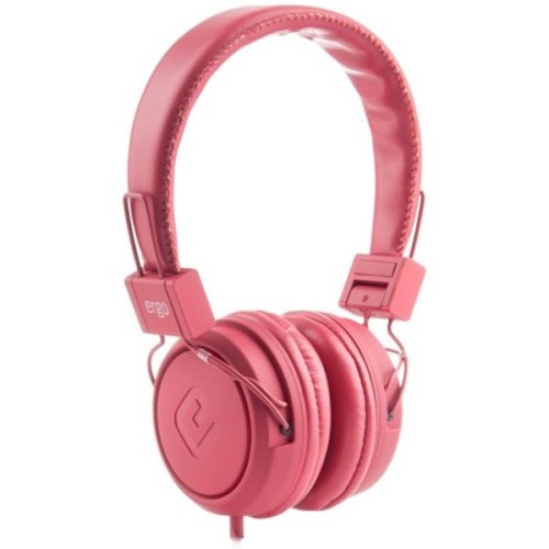 Гарнітура дротова, повнорозмірна, закрита, Ergo VM-360 Coral Dark, наголовя, стерео, плоский кабель 1.2м, опір32Ом, чутливість 108 дБ