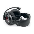 Гарнітура дротова, повнорозмірна, закрита, Genius HS-G500V Black (31710020101), наголов'я, стерео, шнур 2м, USB, опір 32Ом, чутливість 110дБ, чорний