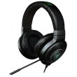 Гарнітура дротова, повнорозмірна, закрита, Razer Kraken 7.1 Chroma Black (RZ04-01250100-R3M1), наголовя, Virtual 7.1, шнур 2м, USB звукова карта, опі