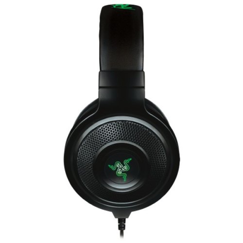 Гарнітура дротова, повнорозмірна, закрита, Razer Kraken 7.1 Chroma Black (RZ04-01250100-R3M1), наголовя, Virtual 7.1, шнур 2м, USB звукова карта, опі