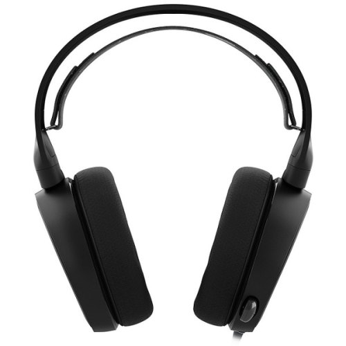 Гарнітура дротова, повнорозмірна, закрита, SteelSeries Arctis 3, black (61433)