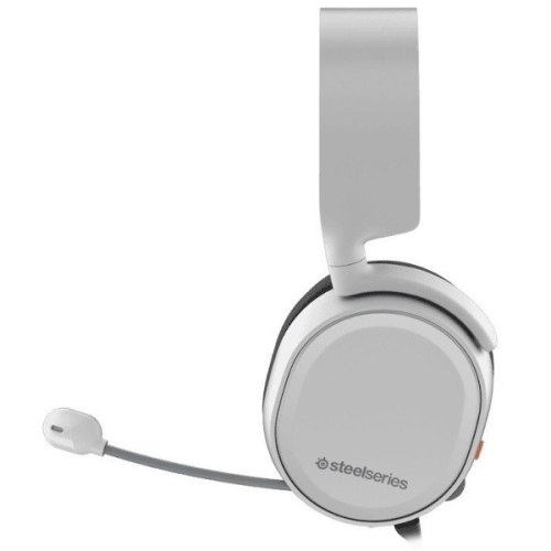 Гарнітура дротова, повнорозмірна, закрита, SteelSeries Arctis 3, white (61434)