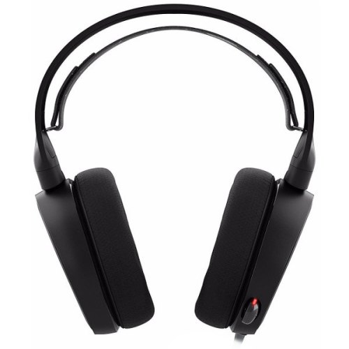 Гарнітура дротова, повнорозмірна, закрита, SteelSeries Arctis 5, black (61443)