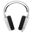 Гарнітура дротова, повнорозмірна, закрита, SteelSeries Arctis 5, white (61444)