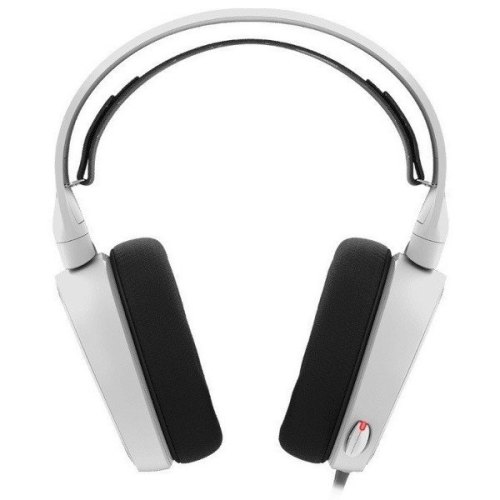Гарнітура дротова, повнорозмірна, закрита, SteelSeries Arctis 5, white (61444)