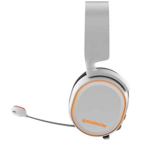 Гарнітура дротова, повнорозмірна, закрита, SteelSeries Arctis 5, white (61444)