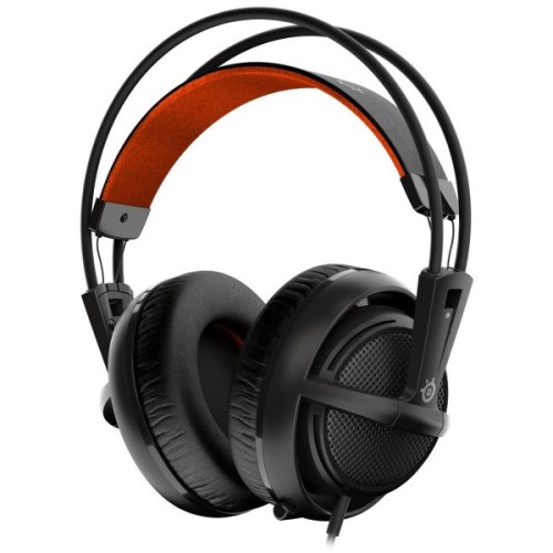 Гарнітура SteelSeries Siberia 200 Black Orange (51133)