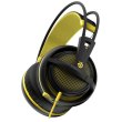 Гарнітура дротова, повнорозмірна, закрита, SteelSeries Siberia 200 Proton Yellow (51138), наголовя, стерео, шнур 1.8м, 2х3.5мм mini jack, ігрова