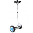 Гіроскутер GoBoard 10 білий з довгою ручкою
