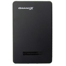 Зовнішня кишеня 2,5, Grand-X (HDE32), пластик, HDD SATA, без БЖ, 1xUSB3.0