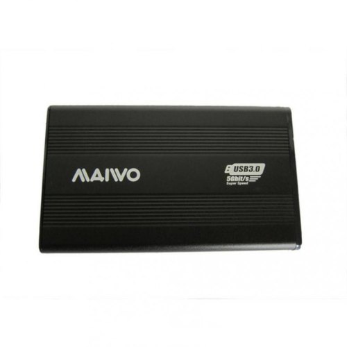 Зовнішня кишеня 2,5, Maiwo (K2501A-U3S black), SATA, USB3.0 на винтах алюм. черн.