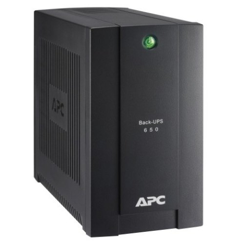 Джерело безперебійного живлення APC Back-UPS 650VA/360W, 3+1 Schuko