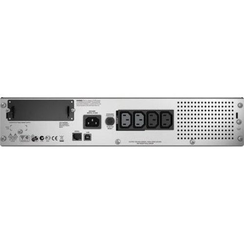 ДБЖ, APC Smart-UPS 750VA/500W, RM 2U, LCD, USB, 3xC13
