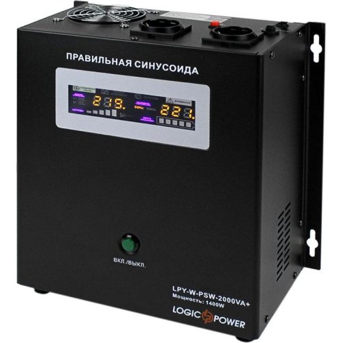 ИБП Logicpower LPY- W - PSW-2000VA+ (1400Вт) 10A/20A с правильной синусоидой 24В