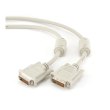 Кабель DVI - DVI, 180см, Gembird (CC-DVI2-6C), 24pin, білий, 1.8м
