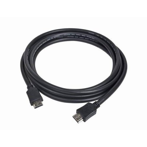 Кабель HDMI - HDMI, 1000см, Cablexpert (CC-HDMI4-10M), v1.4, позолочені конектори, чорний, блістер, 10м