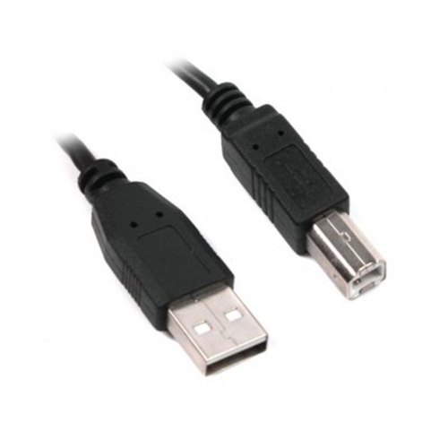 Кабель Maxxter USB2.0 AM/BM 4.5м., черный U-AMBM-15 4.5м.