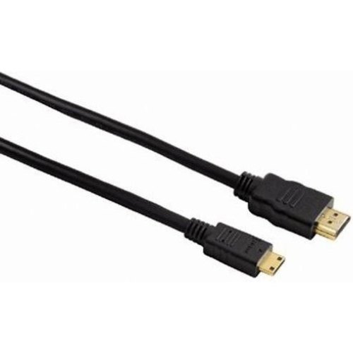Кабель miniHDMI - HDMI, 300см, Atcom (6154), v1.3b, позолочені конектори, з 2-ма феритами, чорний, блістер, 3м