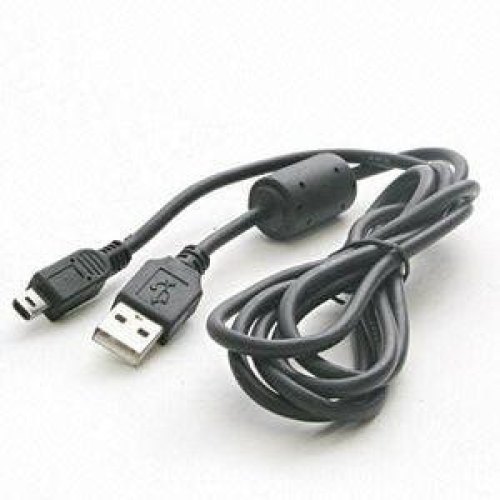 Кабель USB to USB (mini), 180см, Atcom (AM / Mini USB2.0 1.8m (5 pin),), з ферітом, 1.8м