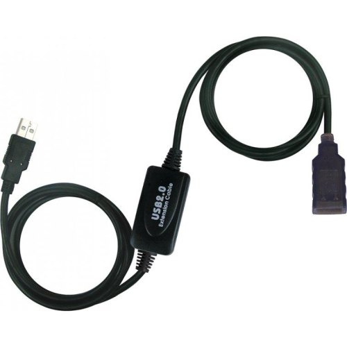 Кабель USB-подовжувач AMAF, 2500см, Viewcon (VV 043-25м.), активний, USB2.0, 25м