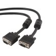 Кабель VGA - VGA, 1000см, Cablexpert (CC-PPVGA-10M-B), з 2-ма феритами, 10 м