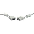 Кабель VGA - VGA, 180см, Gembird (CC-PPVGA-6B), з 2-ма феритами, чорний, 1.8м