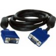 Кабель VGA - VGA, 1000см, Atcom (DE-15Hd-10m), з 2-ма феритами, чорний, пакет, 10м
