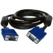 Кабель VGA - VGA, 2000см, Atcom (DE-15Hd-20m), з 2-ма феритами, чорний, пакет, 20м