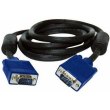 Кабель VGA - VGA, 2500см, Atcom (DE-15Hd-25m), з 2-ма феритами, чорний, пакет, 25м