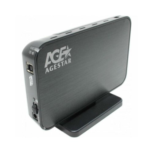 Карман зовнішній 3,5, AgeStar (3UB3A8-6G (Black), HDD, SATA, 1xUSB 3.0