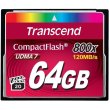 Transcend 64 GB 800X CompactFlash Card TS64GCF800