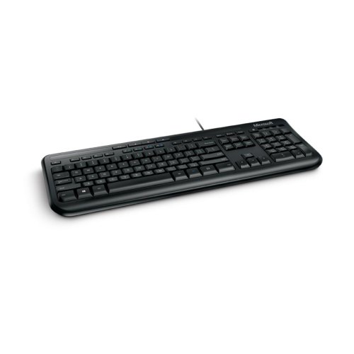 Клавіатура дротова, Microsoft Wired Keyboard 600 USB Black Ru