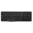 Клавіатура бездротова, Rapoo E1050  Black, класична, бездротова, USB