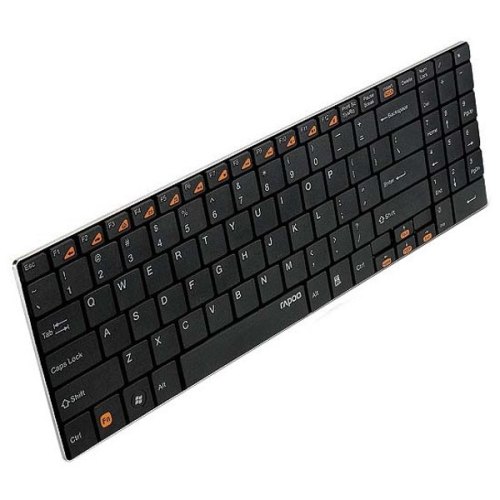 Клавіатура бездротова, Rapoo E9070  Black класична, бездротова, USB