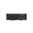 Клавіатура дротова, Logitech K100 RUS Black PS/2 (920-003200), стандартна, RTL