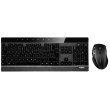 Комплект бездротовий (клавіатура+мишка), Rapoo 8900 Black