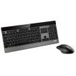 Комплект бездротовий (клавіатура+мишка), Rapoo 8900 Black