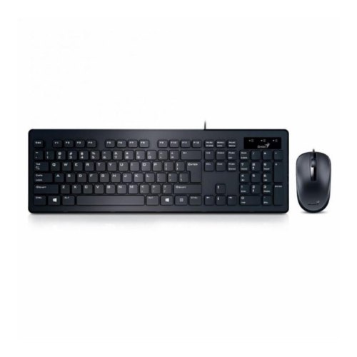Комплект дротовий (клавіатура+мишка), Genius SlimStar C130 (31330208112), USB