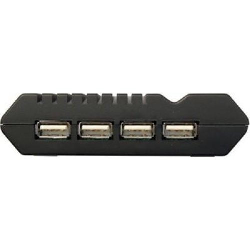 Концентратор USB 2.0 4-х портовий Хаб з блоком живлення ST Lab (U-181 Black)