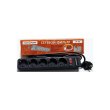 Мережевий фільтр, 5м, 5 розеток, LogicPower LP-X5 (2755), чорний, для UPS