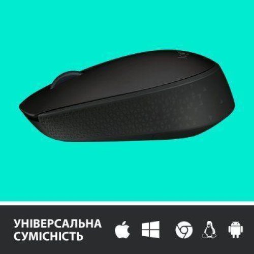 Мишка Logitech M171 Black Gray (910-004424)