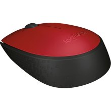 Мишка Logitech M171 Black Red (910-004641)